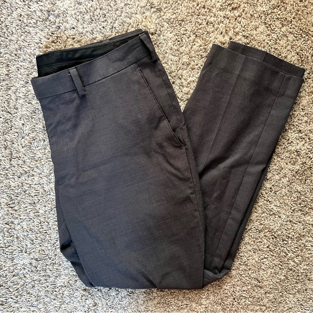 Men's Charcoal Dress Pants
